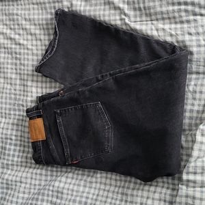 Levis ribcage straight ankle jeans